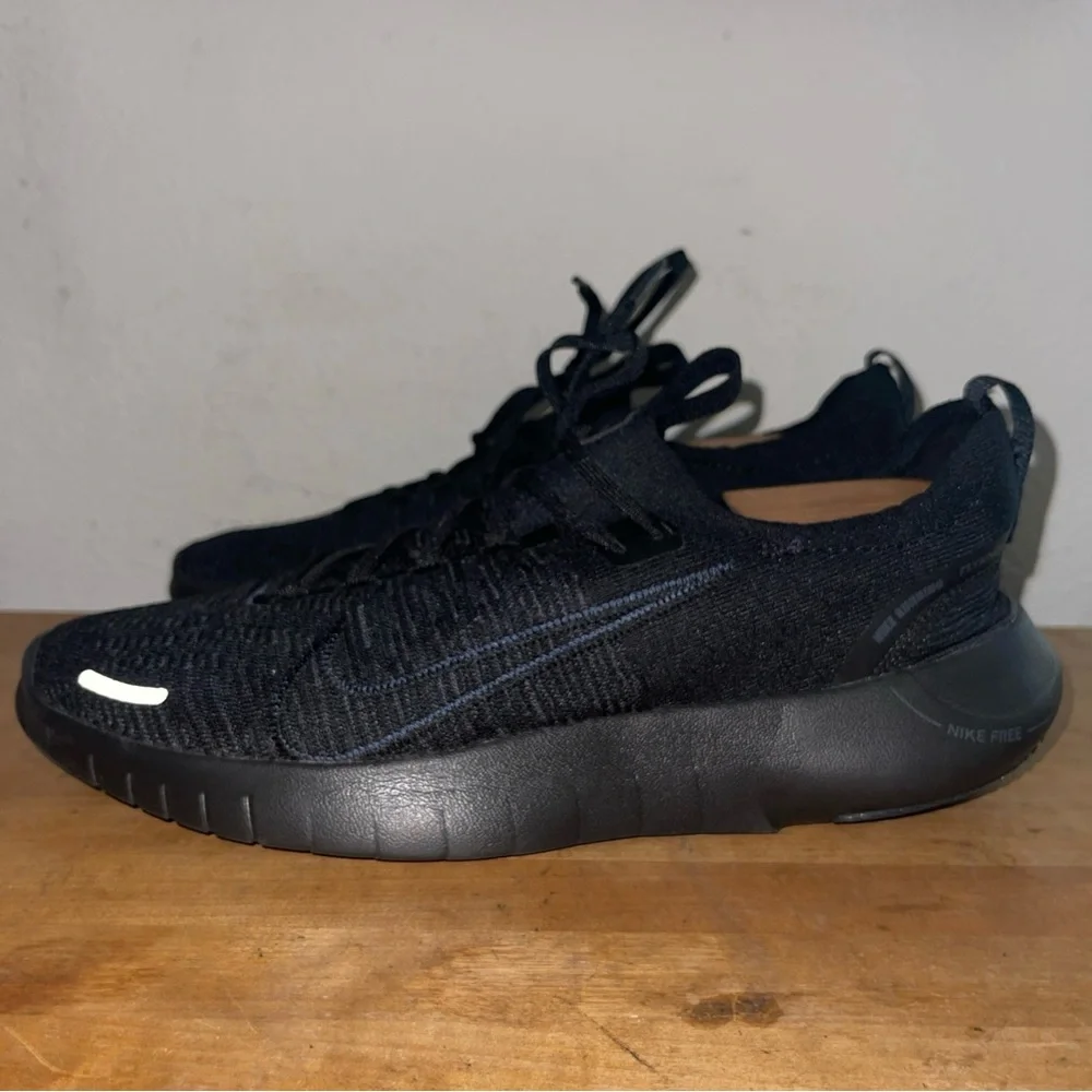 Nike Free RN NN Road Running Shoes Sneakers Black nby FB1276-001 Mens Size 11 - Picture 3 of 10
